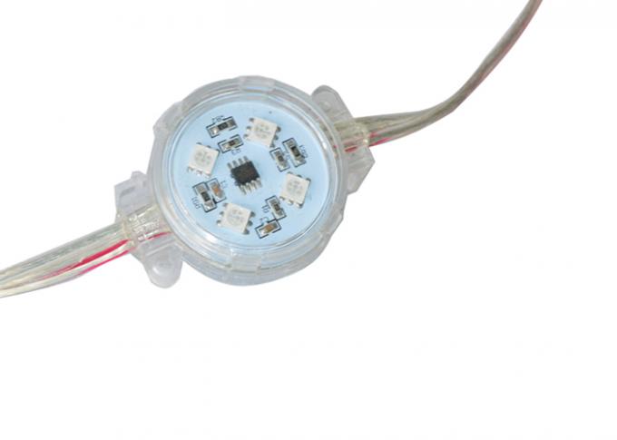 40mm RGB 풀 컬러 IP67는 옥외 공원 정원 건물 정면 훈장 및 빛을 위한 DMX512 LED 점 빛을 방수 처리합니다