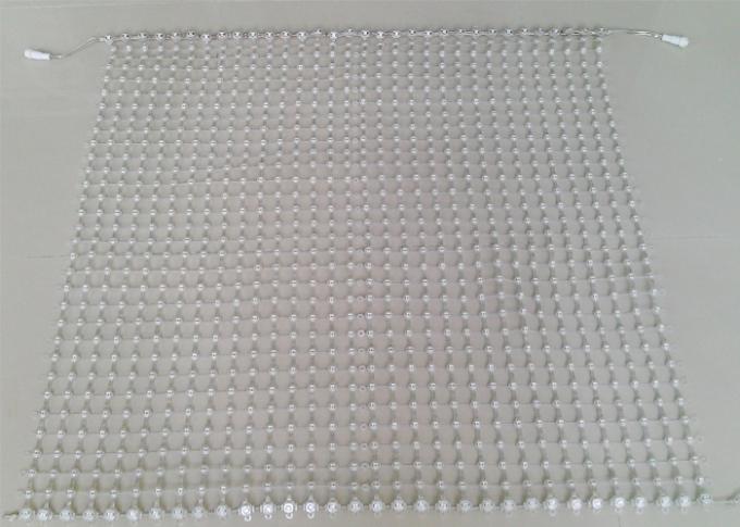 광고 LED 망사형 화면 P30mm LED 커튼 전시 연약하고 가동 가능한 단말 표시