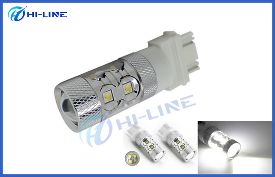 2 PC 크리사람 60W LED 전구 3157 3156 수퍼 브라이트 흰 자동차 안개 턴 브레이크 헤드 전구